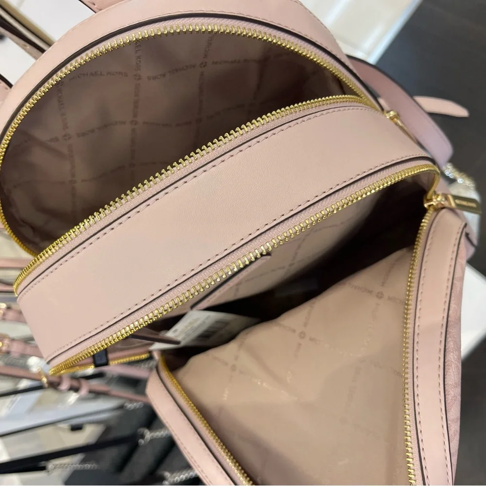 MICHAEL KORS Jaycee Medium Signature Logo Backpack
POWDER BLUSH
NWT - Picture 8 of 16